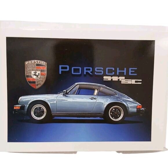 Luxury Cars GREETING CARDS (8) FEATURING Porsche & Rolls Royce Blank w Envelopes - Picture 2 of 13